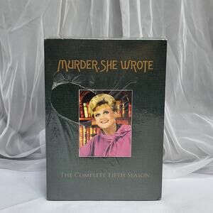 Murder She Wrote The Complete Fifth Season 5-Disc DVD Set Murder Mysteries NEW